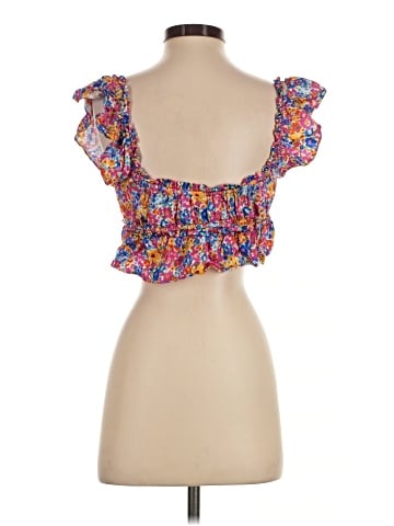 For Love & Lemons Short Sleeve Blouse (view 2)