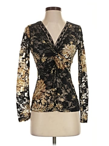 Karen Kane Long Sleeve Blouse (view 1)