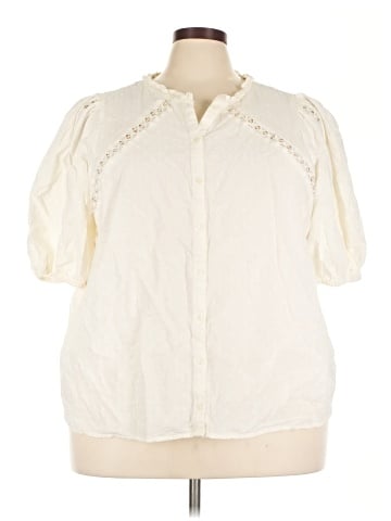Old Navy Short Sleeve Blouse (view 1)