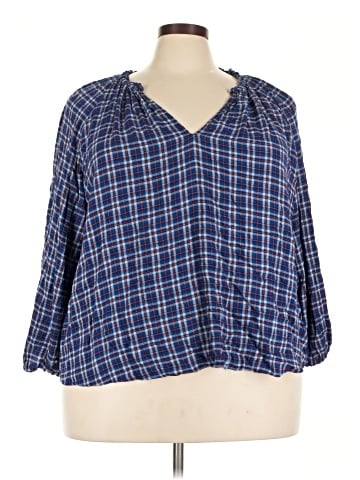 Old Navy 3/4 Sleeve Blouse (view 1)