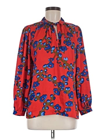 J.Crew Collection Long Sleeve Blouse (view 1)