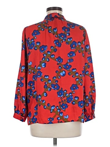 J.Crew Collection Long Sleeve Blouse (view 2)