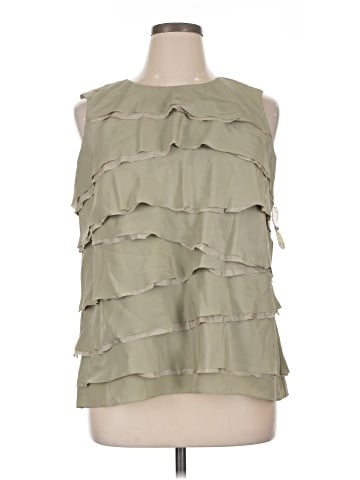 MICHAEL Michael Kors Sleeveless Blouse (view 1)