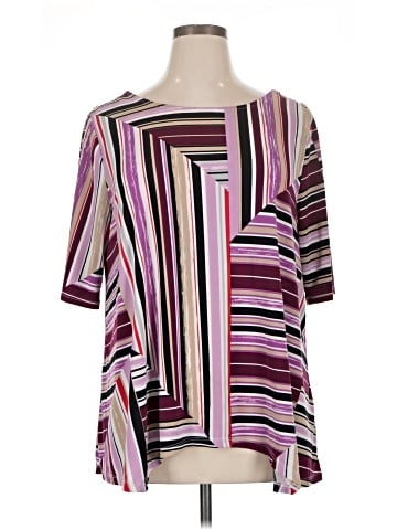 Dana Buchman Short Sleeve Blouse (view 1)