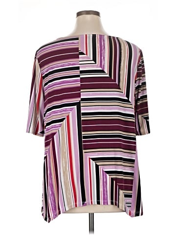 Dana Buchman Short Sleeve Blouse (view 2)