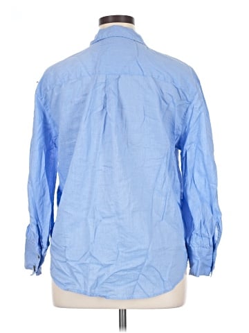 Who What Wear 3/4 Sleeve Button-Down Shirt (view 2)
