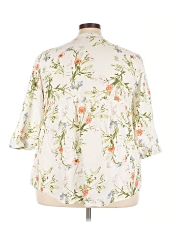 Jones & Co 3/4 Sleeve Blouse (view 2)