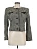 Talbots 100% Wool Houndstooth Green Jacket Size 8 - photo 1