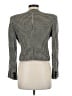 Talbots 100% Wool Houndstooth Green Jacket Size 8 - photo 2