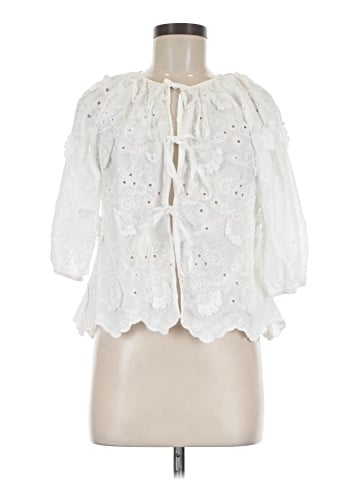 Adiva 3/4 Sleeve Blouse (view 1)