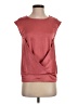 DKNY 100% Polyester Red Sleeveless Blouse Size XS - photo 1