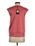 DKNY 100% Polyester Red Sleeveless Blouse Size XS - photo 2