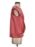 DKNY 100% Polyester Red Sleeveless Blouse Size XS - photo 4