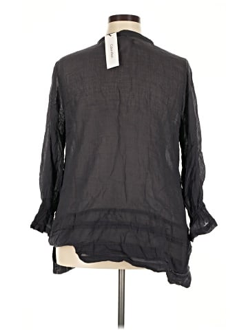CALVIN KLEIN JEANS 3/4 Sleeve Blouse (view 2)