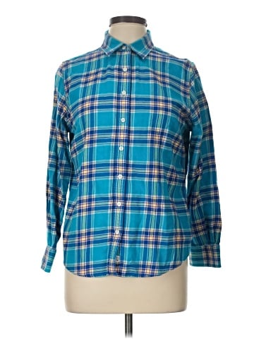 Lands' End Long Sleeve Polo (view 1)