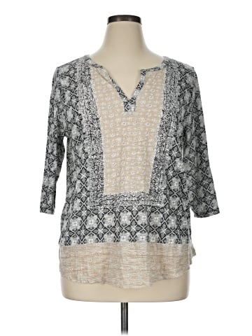 Lucky Brand 3/4 Sleeve T-Shirt (view 1)