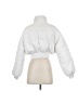 Zara 100% Polyester White Jacket Size S - photo 2