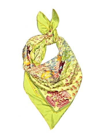 Hermès Rencontre Océane Silk Scarf  (view 1)