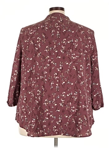 Croft & Barrow 3/4 Sleeve Blouse (view 2)