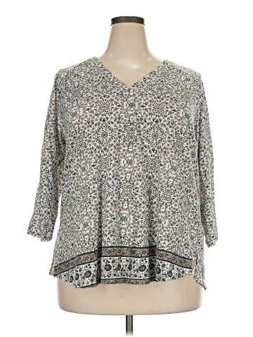 Lucky Brand 3/4 Sleeve T-Shirt (view 1)