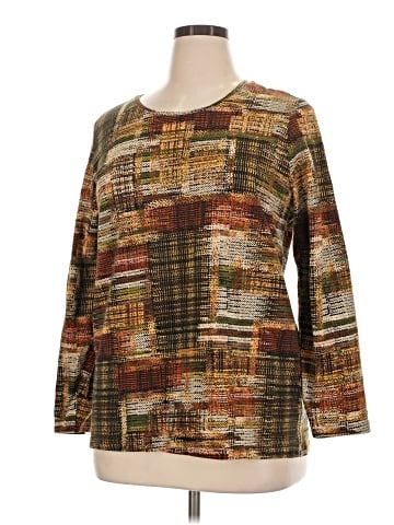 Cj Banks Long Sleeve Blouse (view 1)