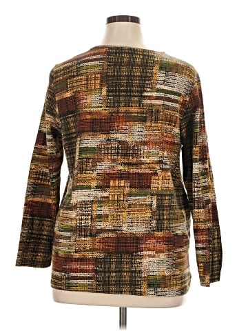 Cj Banks Long Sleeve Blouse (view 2)