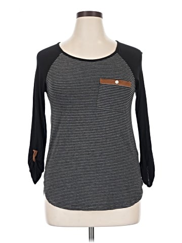 Staccato 3/4 Sleeve T-Shirt (view 1)
