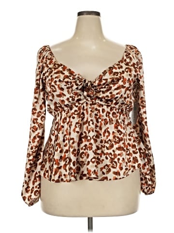 Socialite Long Sleeve Blouse (view 1)
