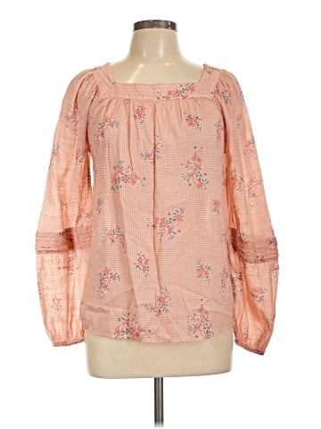 LC Lauren Conrad 3/4 Sleeve Blouse (view 1)