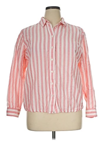 J.Crew Factory Store Long Sleeve Button-Down Shirt (view 1)
