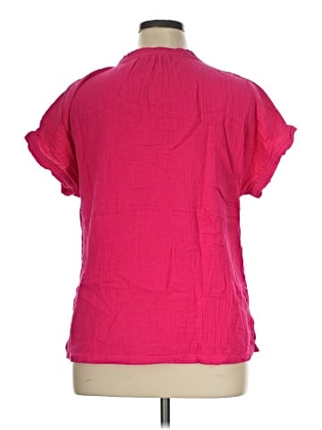 Soft Surroundings Short Sleeve Blouse (view 2)
