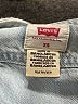 Levi's 100% Cotton Blue Sleeveless Blouse Size XS - photo 7