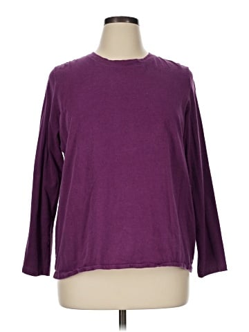 Lands' End 3/4 Sleeve T-Shirt (view 1)