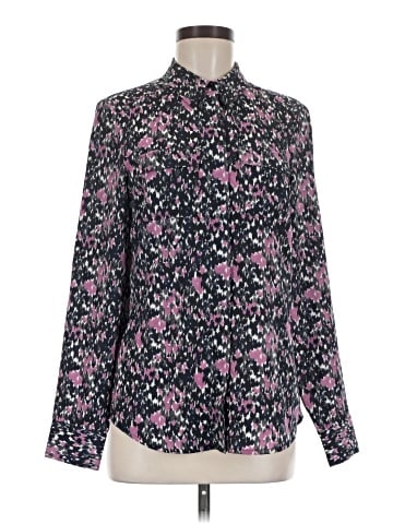 Ann Taylor Factory Long Sleeve Blouse (view 1)