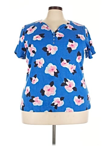 Karen Scott Short Sleeve Polo (view 1)