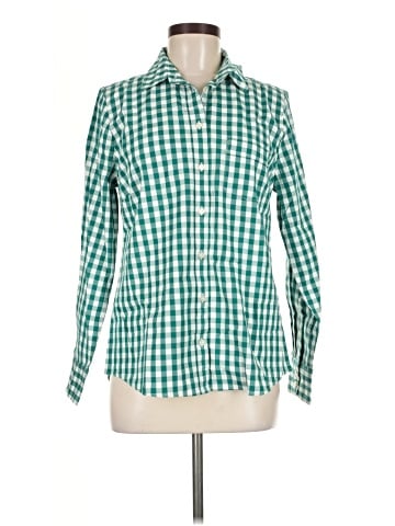 J.Crew Factory Store Long Sleeve Button-Down Shirt (view 1)