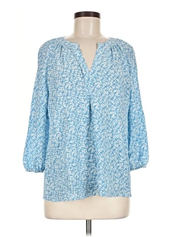 Joie 3/4 Sleeve Silk Top (view 1)