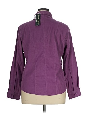 Lemon Grass Long Sleeve Button-Down Shirt (view 2)