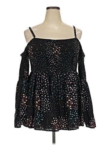 Torrid Long Sleeve Blouse (view 1)