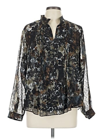 Coldwater Creek Long Sleeve Blouse (view 1)