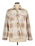 Sage Collective 100% Polyester Plaid Tan Jacket Size XL - photo 1