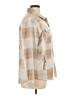 Sage Collective 100% Polyester Plaid Tan Jacket Size XL - photo 4