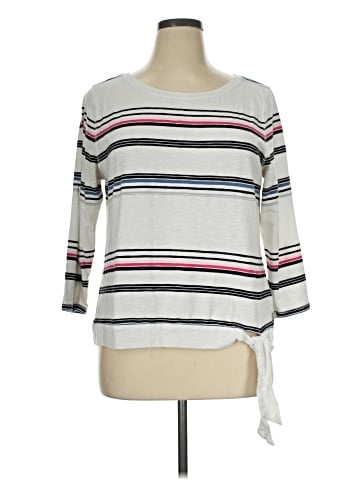 T by Talbots 3/4 Sleeve T-Shirt (view 1)