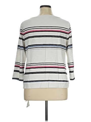 T by Talbots 3/4 Sleeve T-Shirt (view 2)