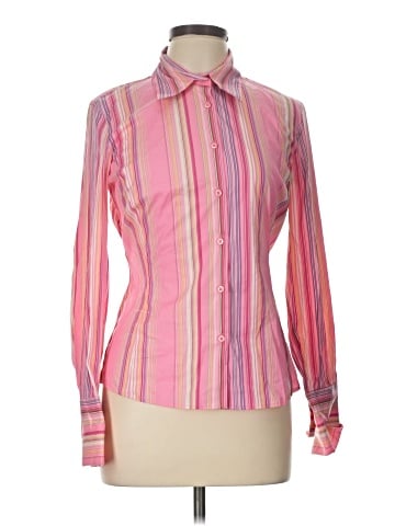 Thomas Pink Long Sleeve Blouse (view 1)