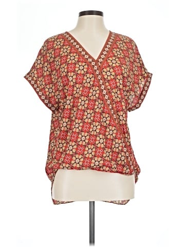 Max Studio Short Sleeve Blouse (view 1)
