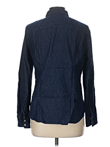 J.Crew Factory Store Long Sleeve Button-Down Shirt (view 2)