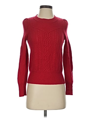 Aqua Cashmere Pullover Sweater (view 1)