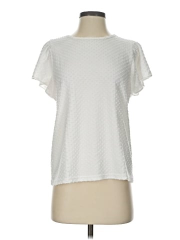 J.Crew Factory Store Short Sleeve Blouse (view 1)