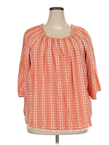 Westbound 3/4 Sleeve Blouse (view 1)